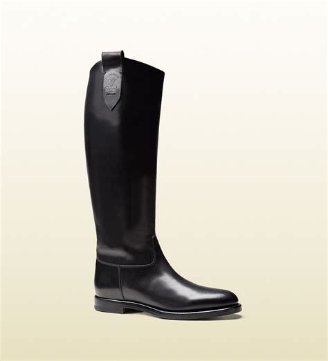 men's gucci horse riding boots|authentic gucci riding boots.